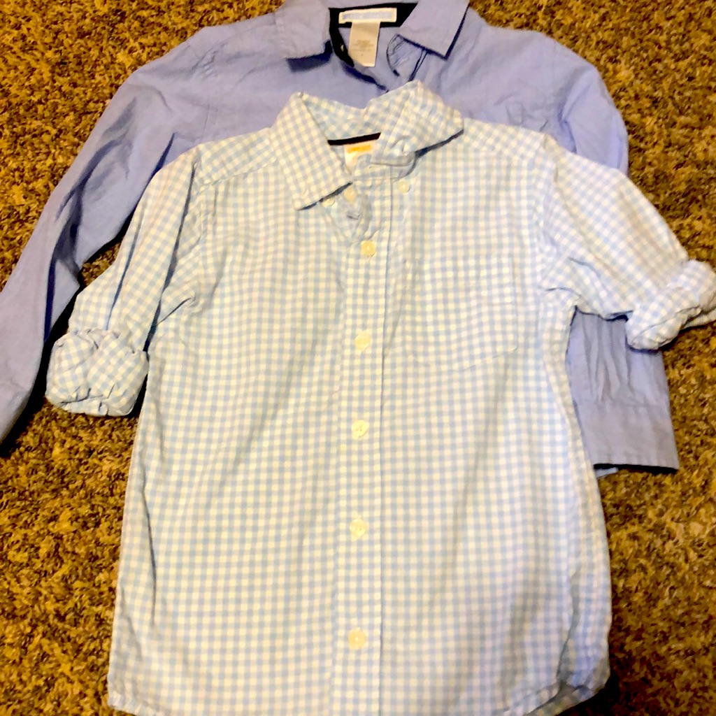 Two Boy’s Button Downs Shirts. Euc